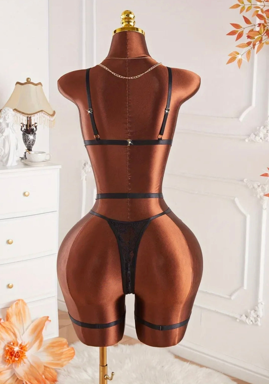 All black