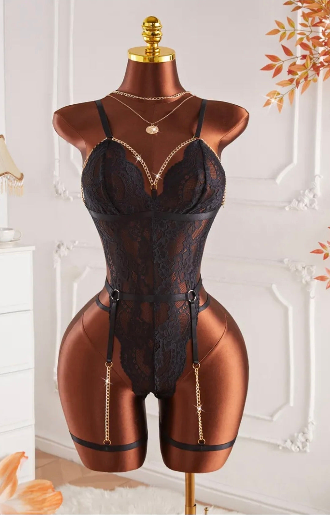 All black