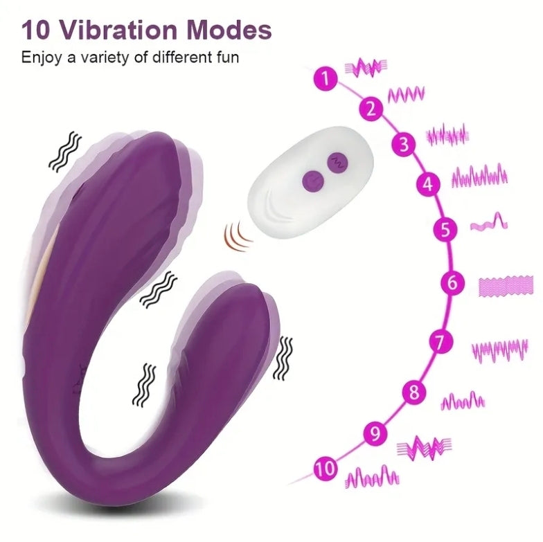 Vibrador com 10 Modos de Vibração